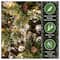 7.5ft. Pre-Lit Glittery Bristle® Slim Pine Artificial Christmas Tree, Clear Lights